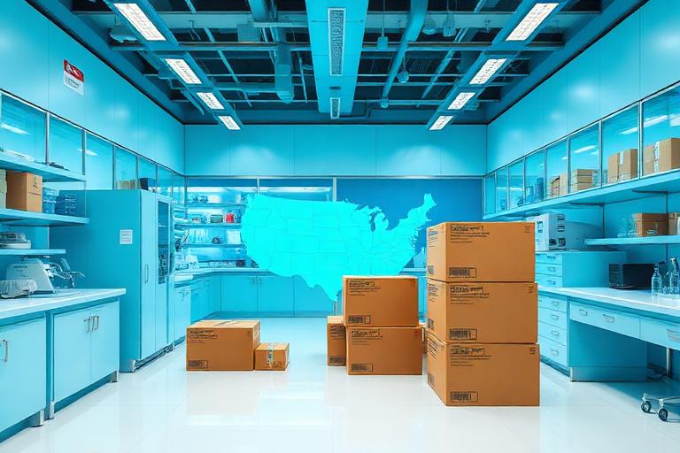 Mail-in peptide testing lab serving researchers nationwide with overnight shipping